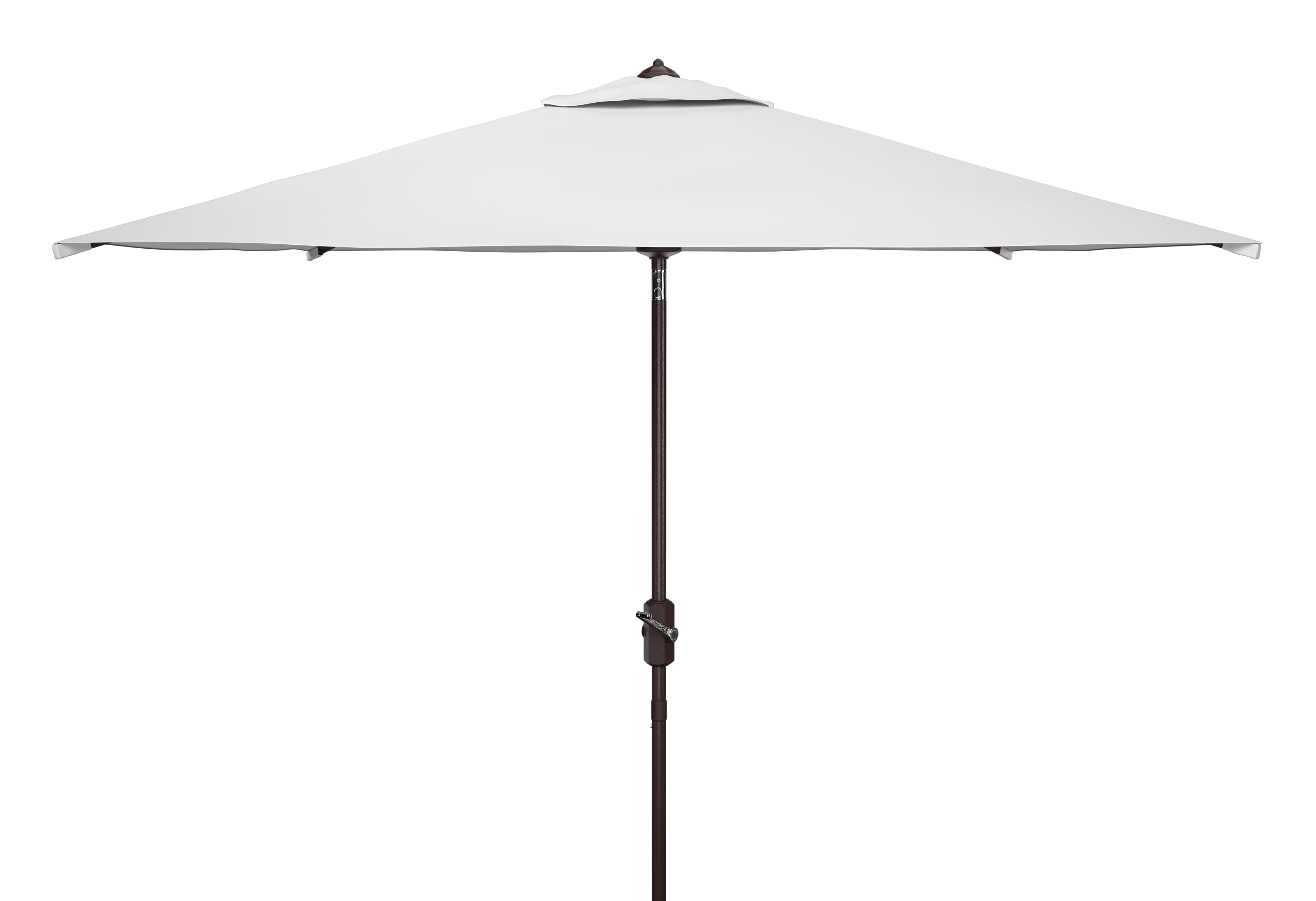Safavieh Kamen 6.5 X 10 Ft Rect Market Umbrella, PAT8301 - White