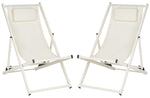 Safavieh Camlin Set Of 2 Sling Chairs , PAT9039 - Beige