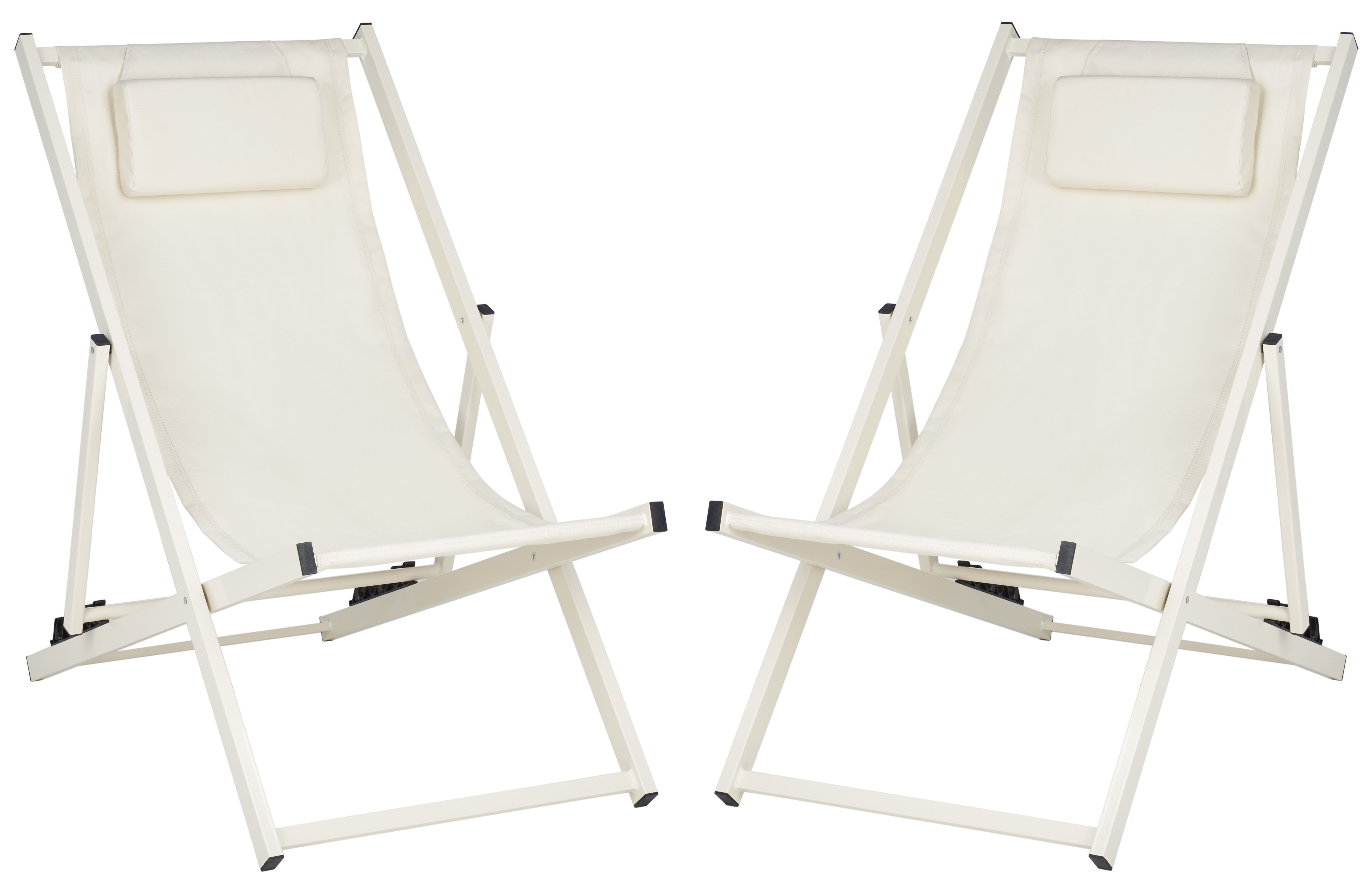 Safavieh Camlin Set Of 2 Sling Chairs , PAT9039 - Beige