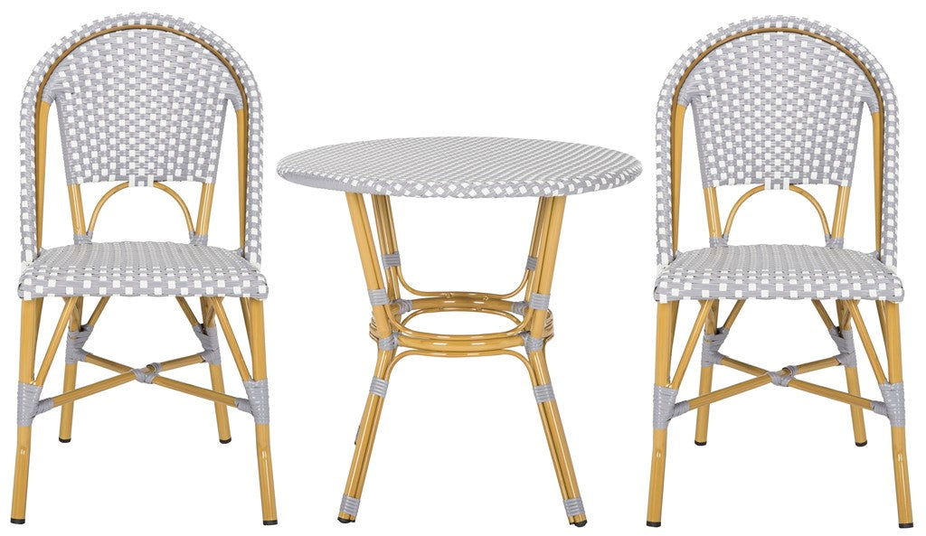 Safavieh Outdoor Living Salcha Bistro Set - Thumbnail 2