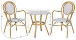 Safavieh Rosen 3 Piece Bistro Set, PAT9502 - Grey / White