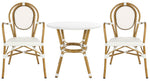 Safavieh Rosen 3 Piece Bistro Set, PAT9502 - White