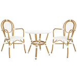 Safavieh Rosen 3 Piece Bistro Set, PAT9502 - White