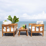 Safavieh Owen 4 Pc Set, PAT9510 - Natural / Taupe