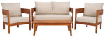 Theo 4 Pc Set, PAT9511 - Natural / Taupe