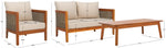Amanda 4 Pc Set, PAT9512 - Natural / Taupe