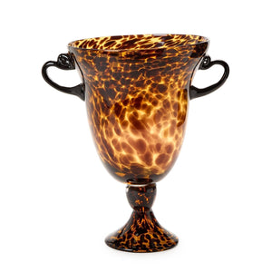 Tozai Home 12" Tortoise Etruscan Style Vase with Handles - PEH025