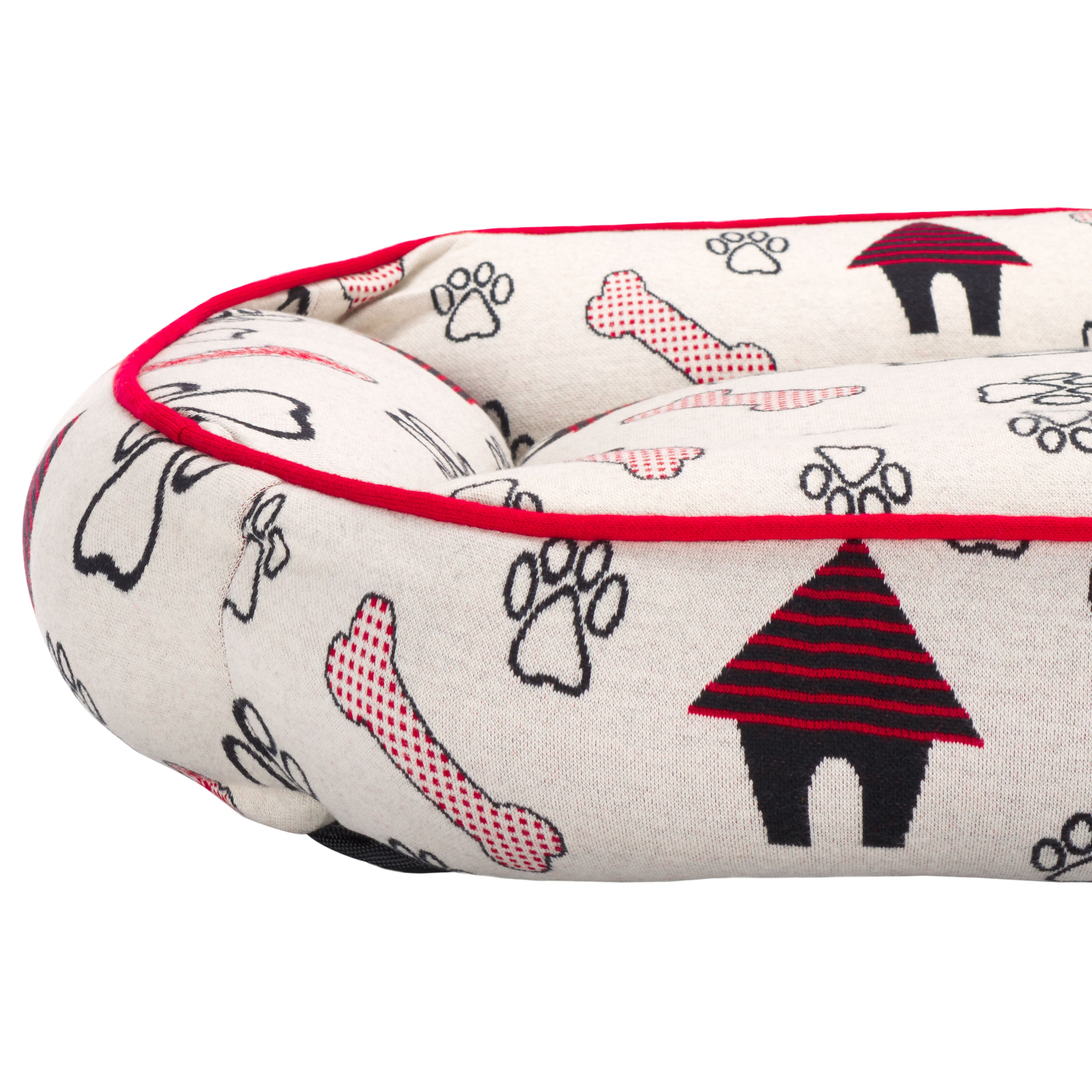 IVORY / RED