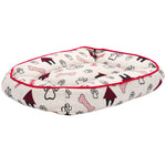 IVORY / RED