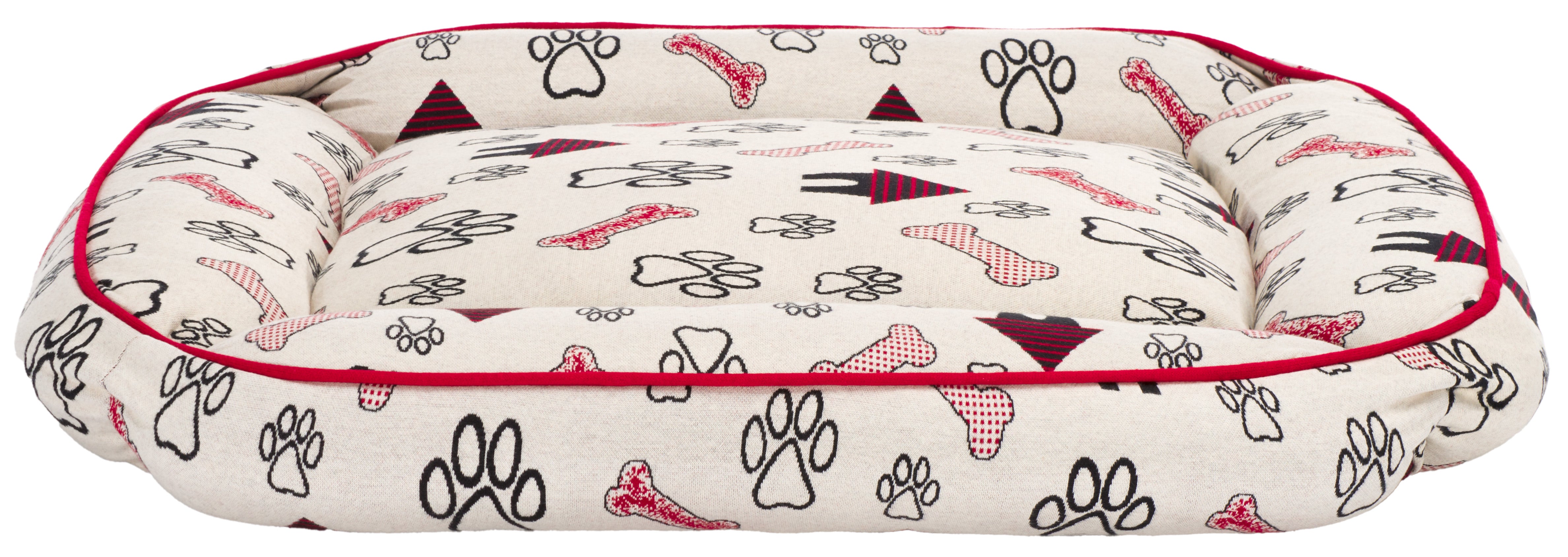 IVORY / RED