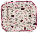 IVORY / RED