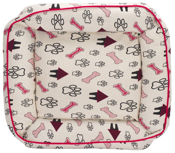 IVORY / RED