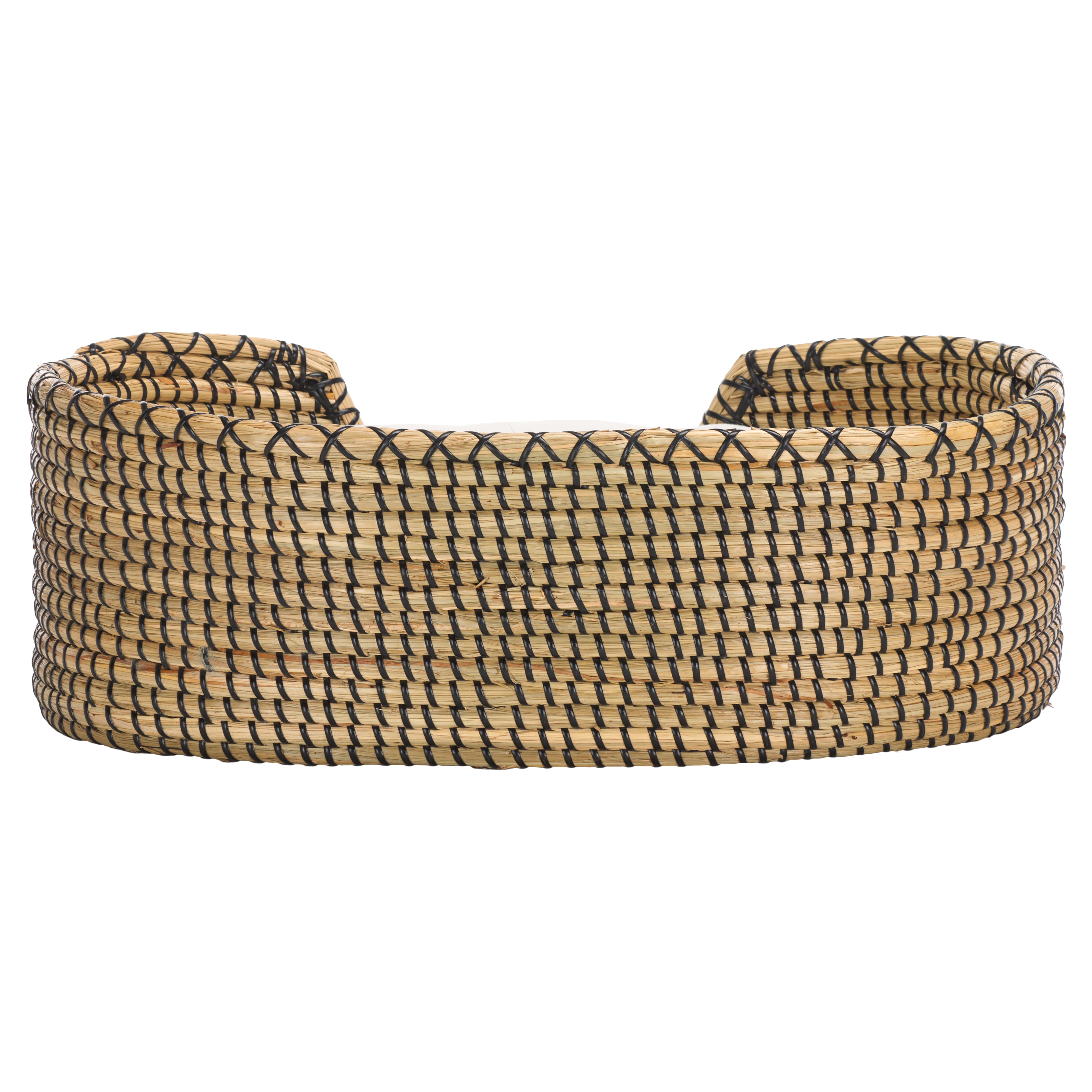 Safavieh Sarge Pet Bed W/ Cushion, PET1802 - Beige / Natural