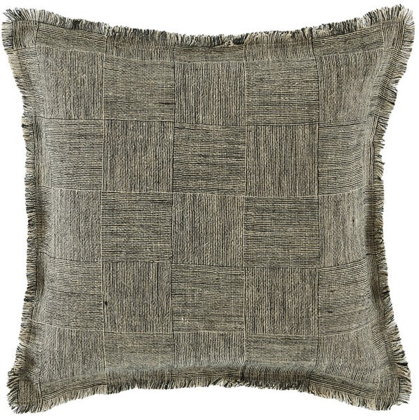 Safavieh Terra Pillow, PLS8008 - Black / Natural