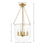 CLEAR / BRASS