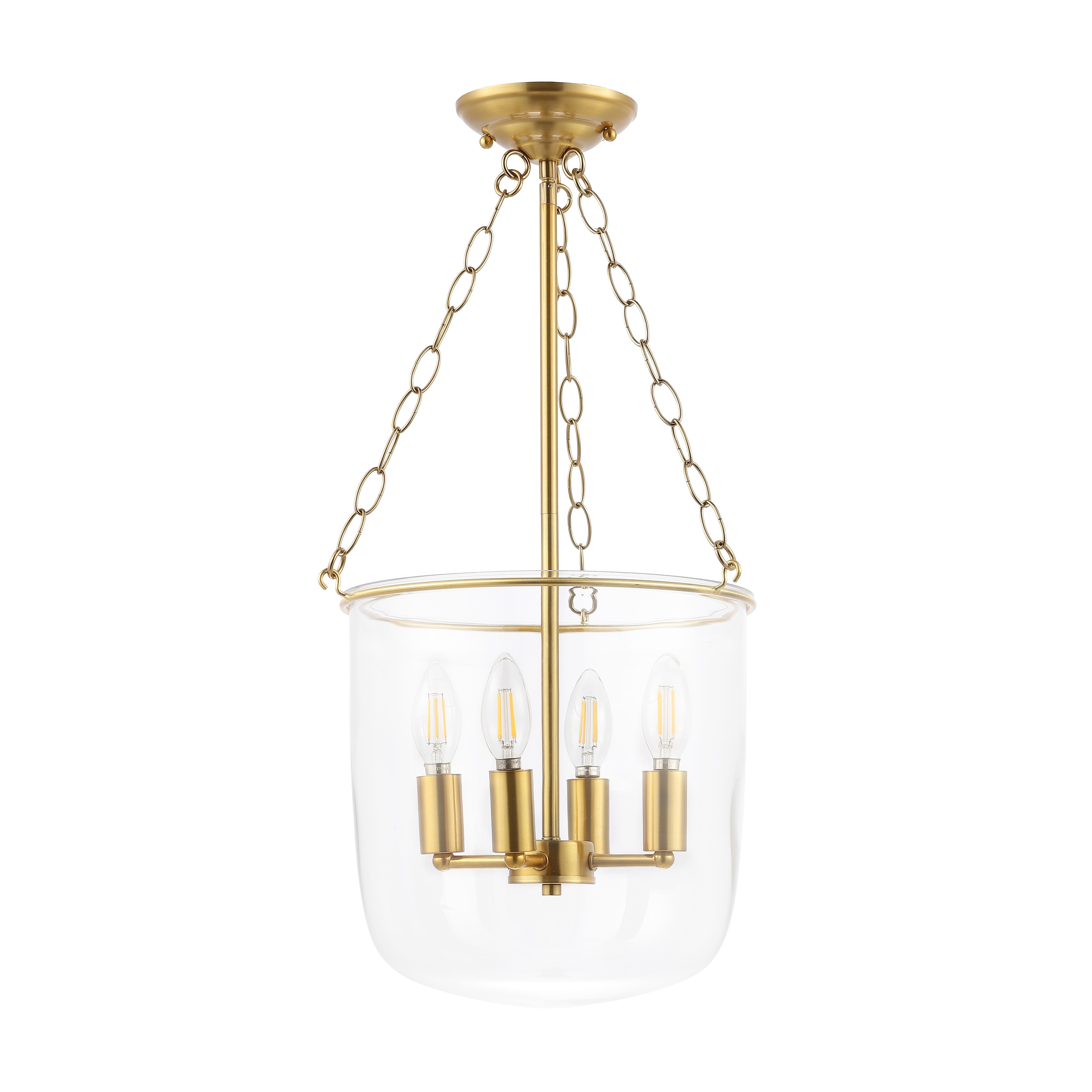 CLEAR / BRASS