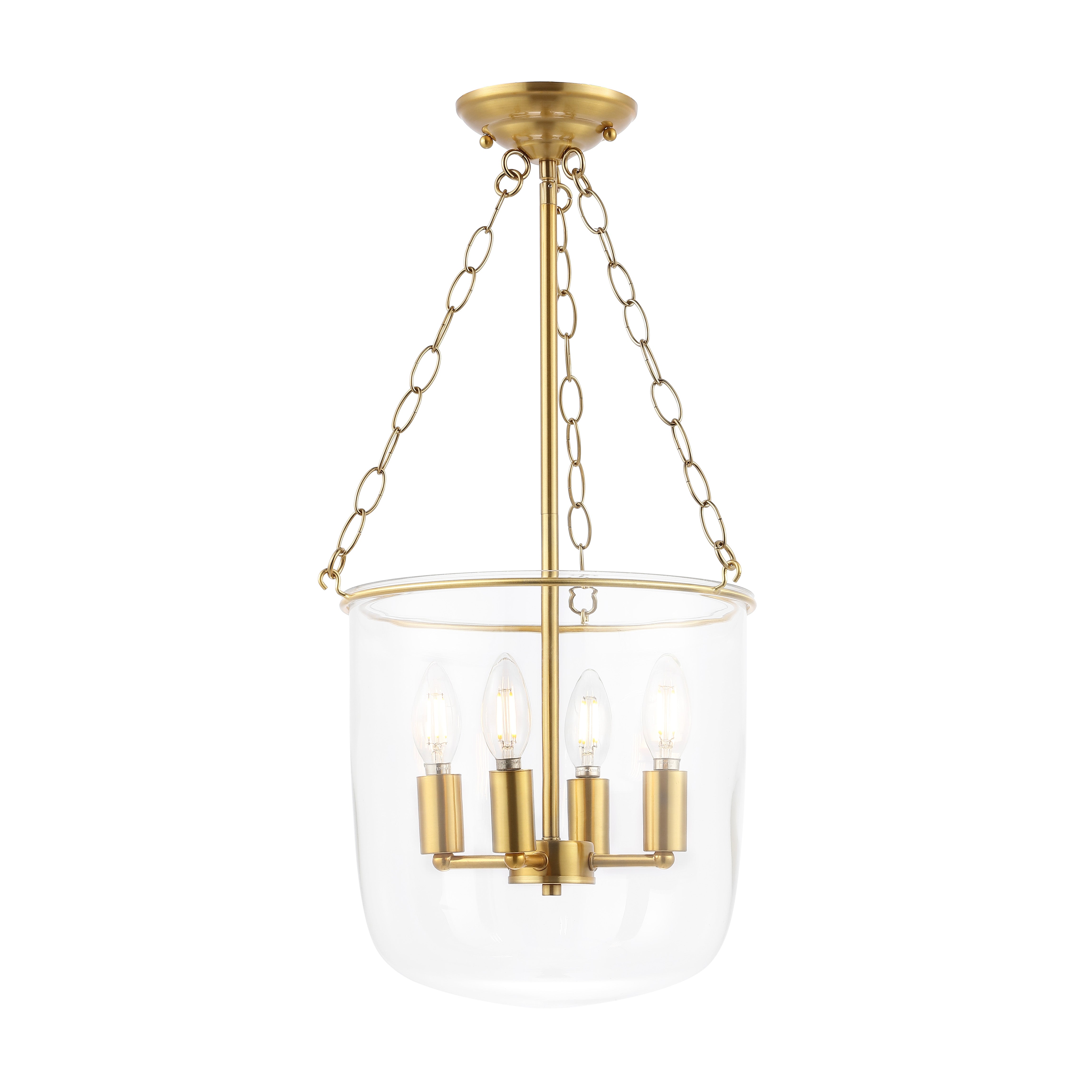 CLEAR / BRASS