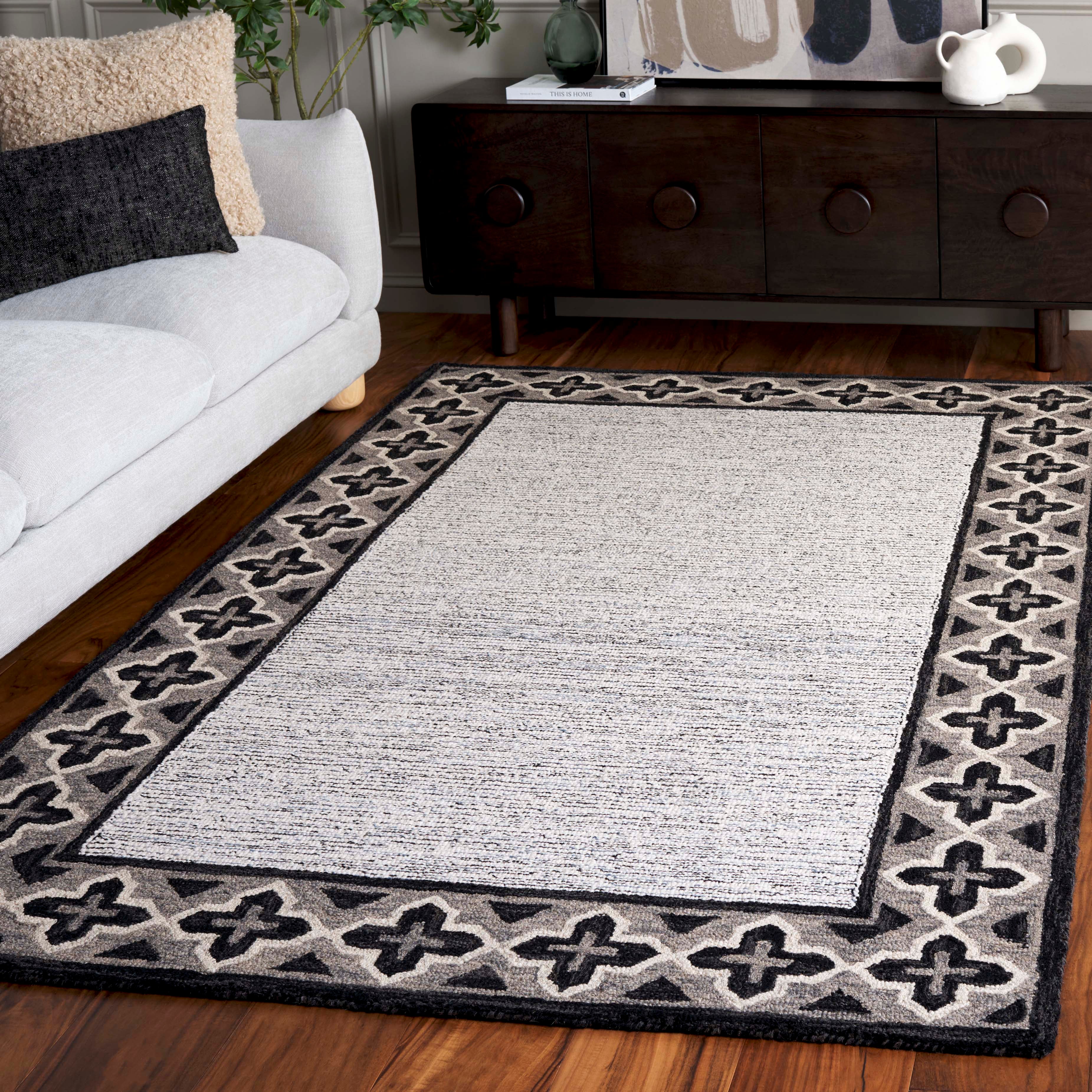 CHARCOAL / IVORY