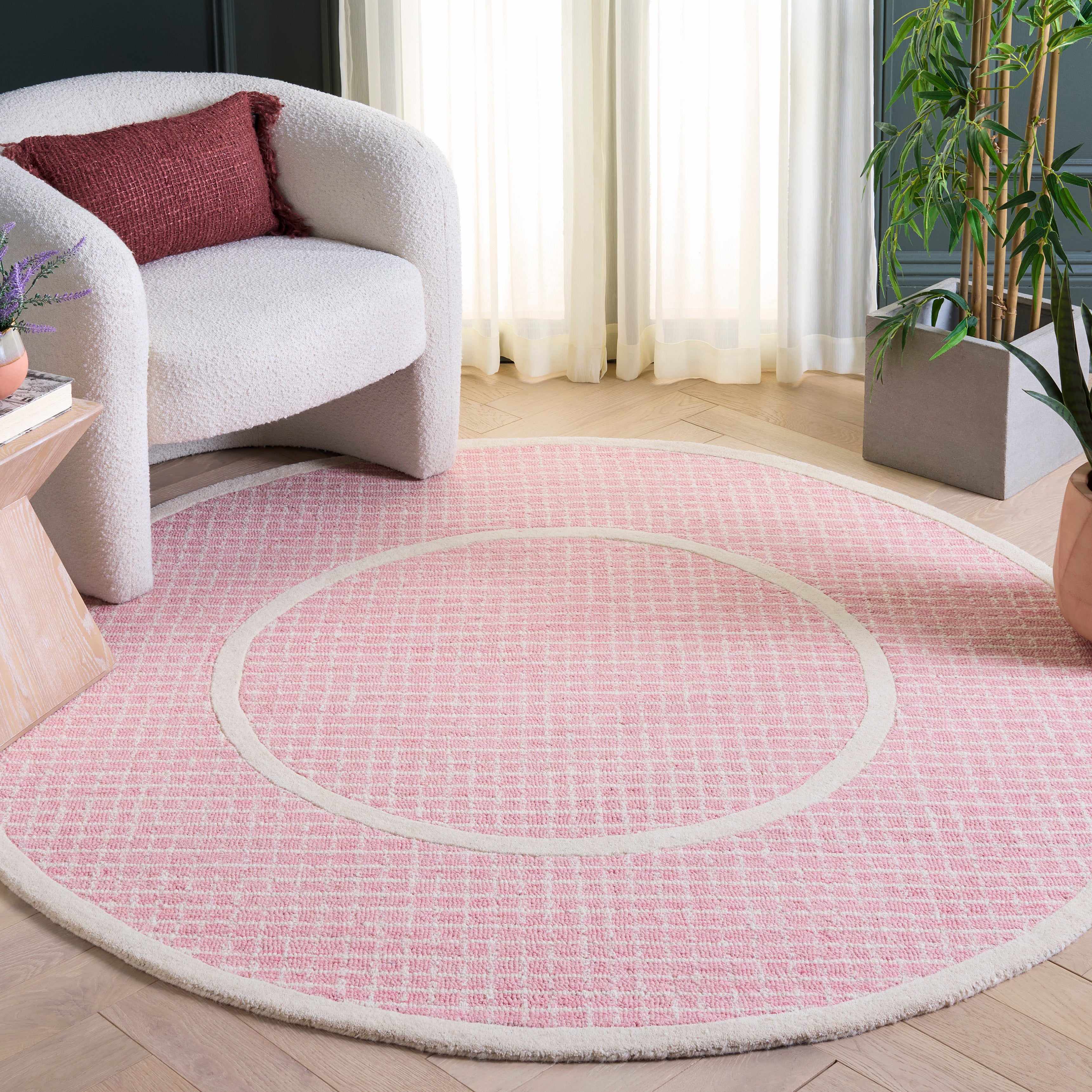 PINK / IVORY