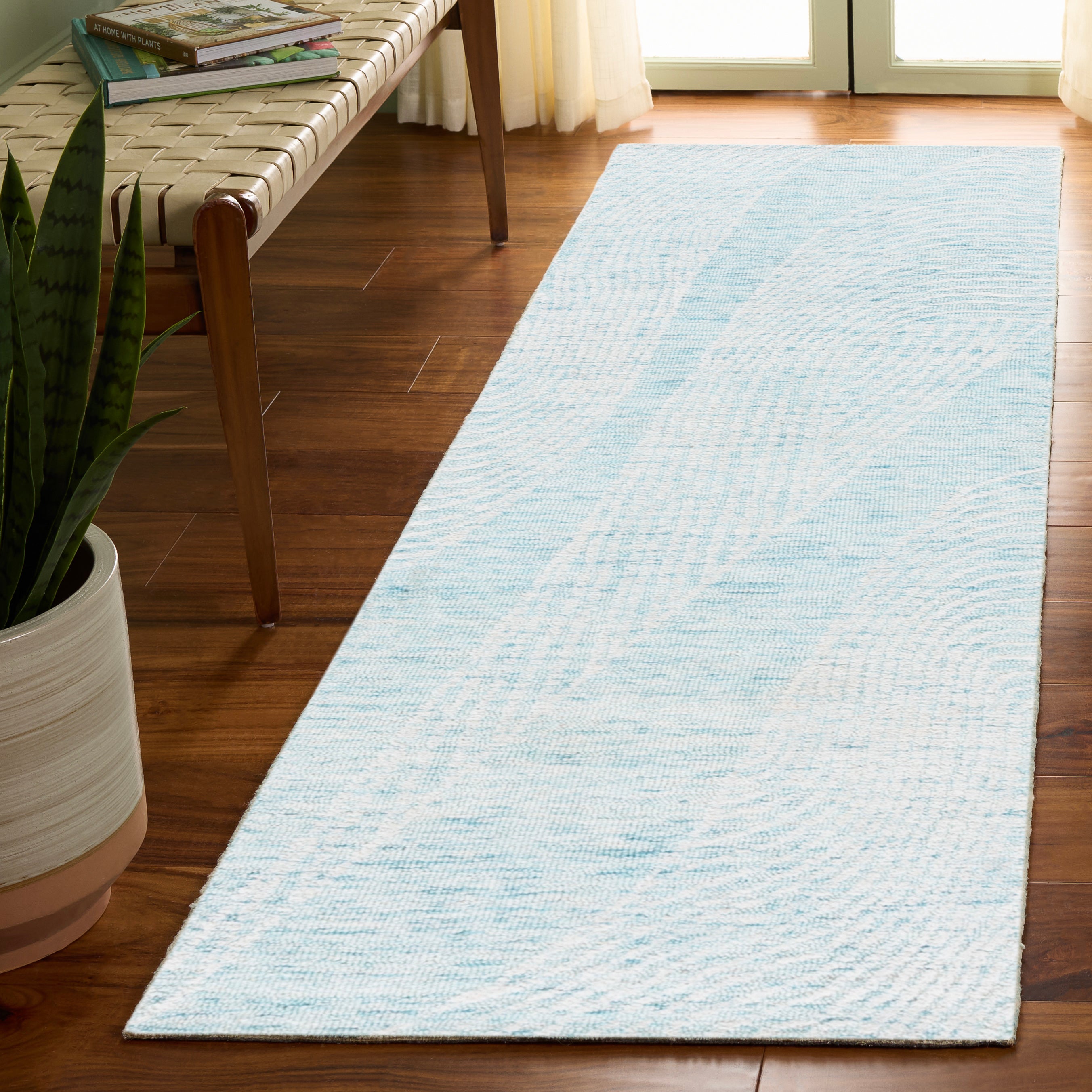 TURQUOISE / IVORY