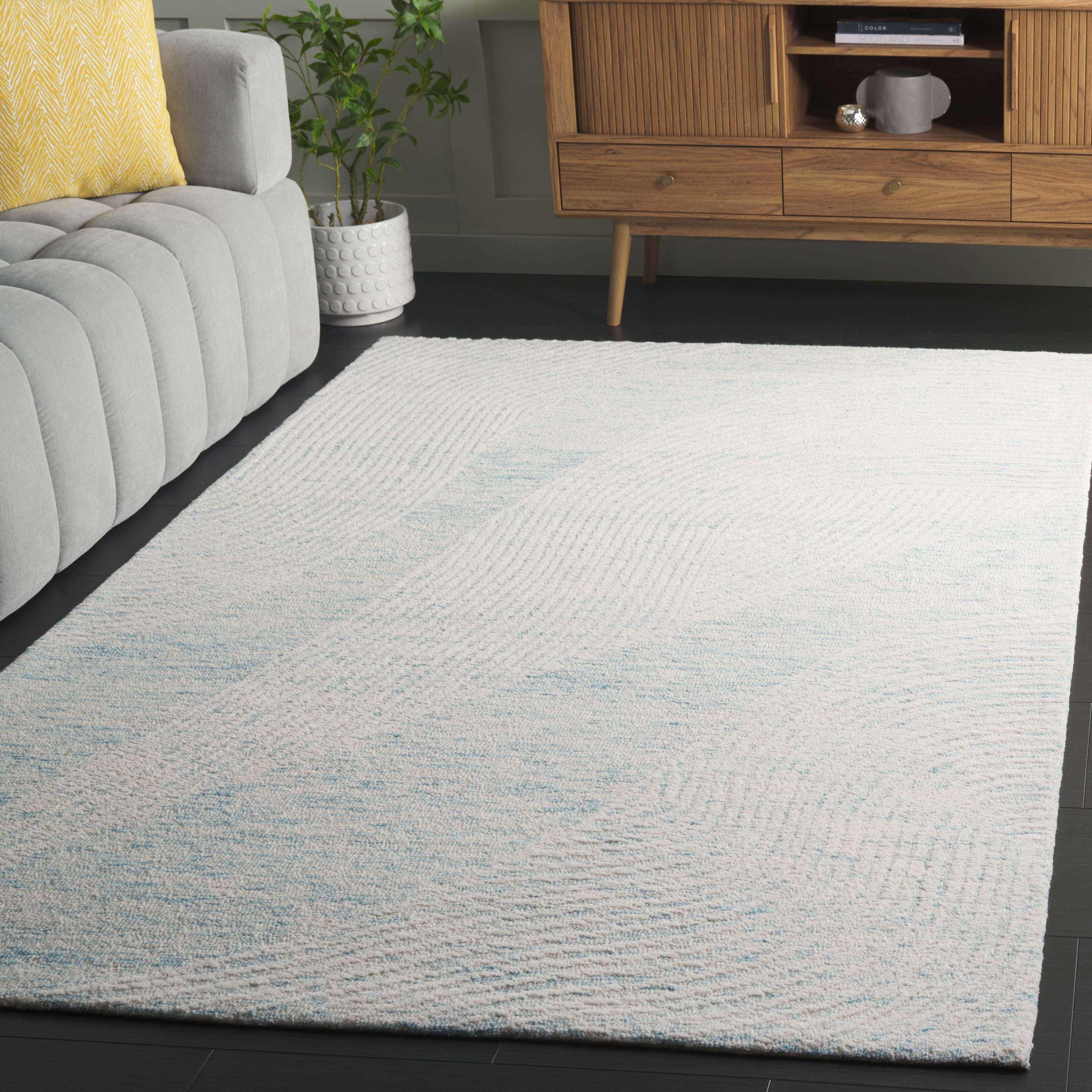 TURQUOISE / IVORY