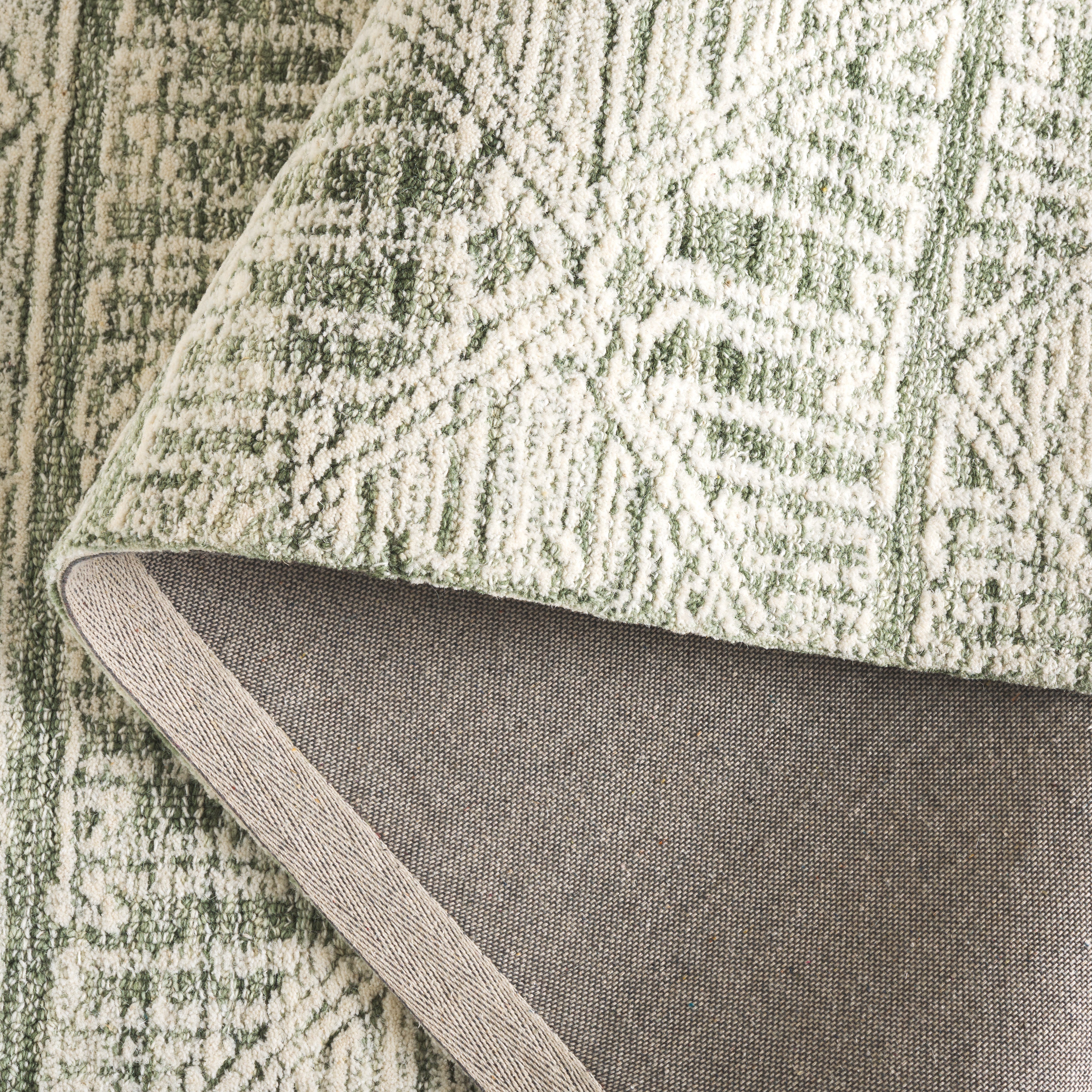 GREEN / IVORY