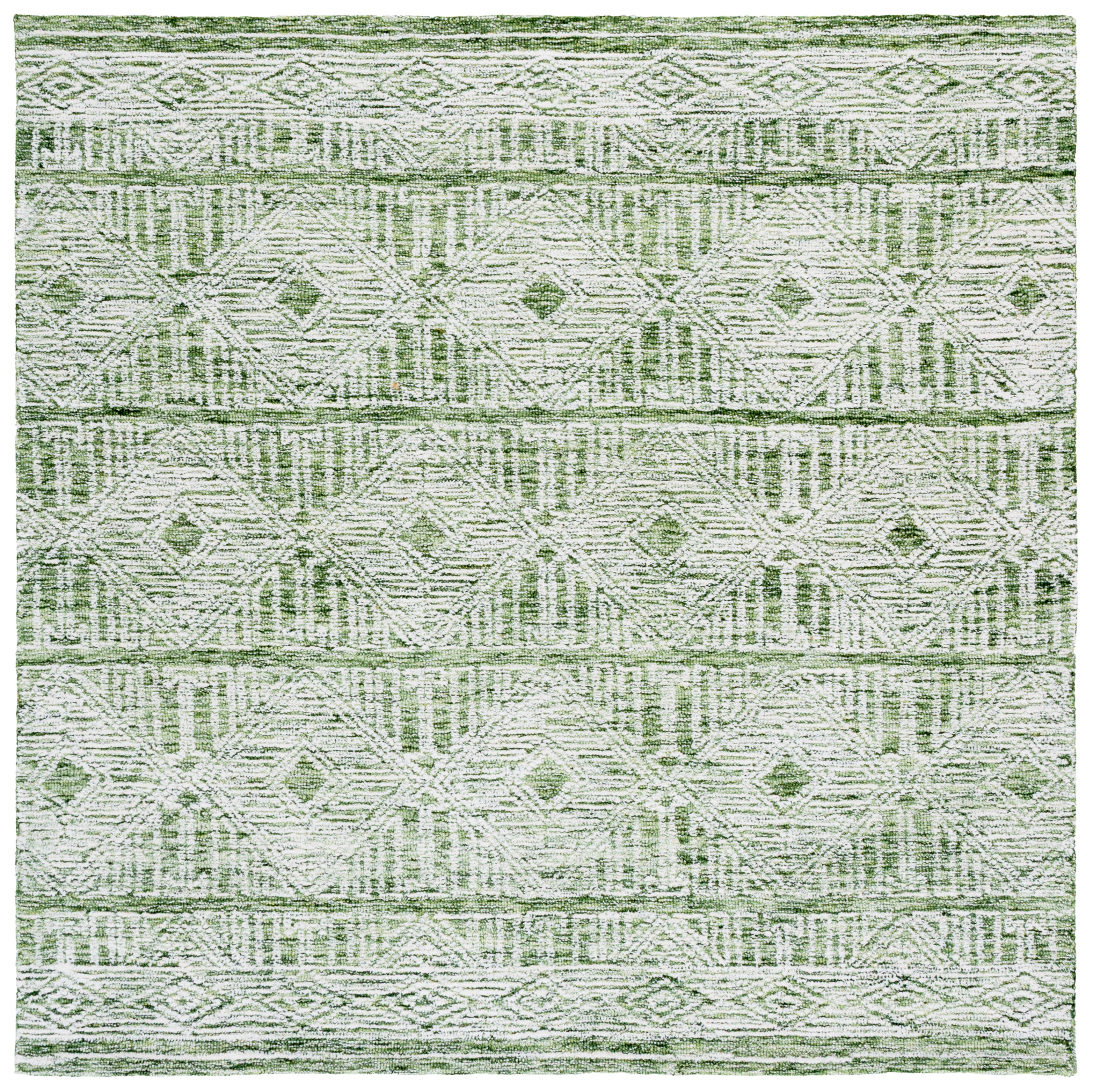 GREEN / IVORY