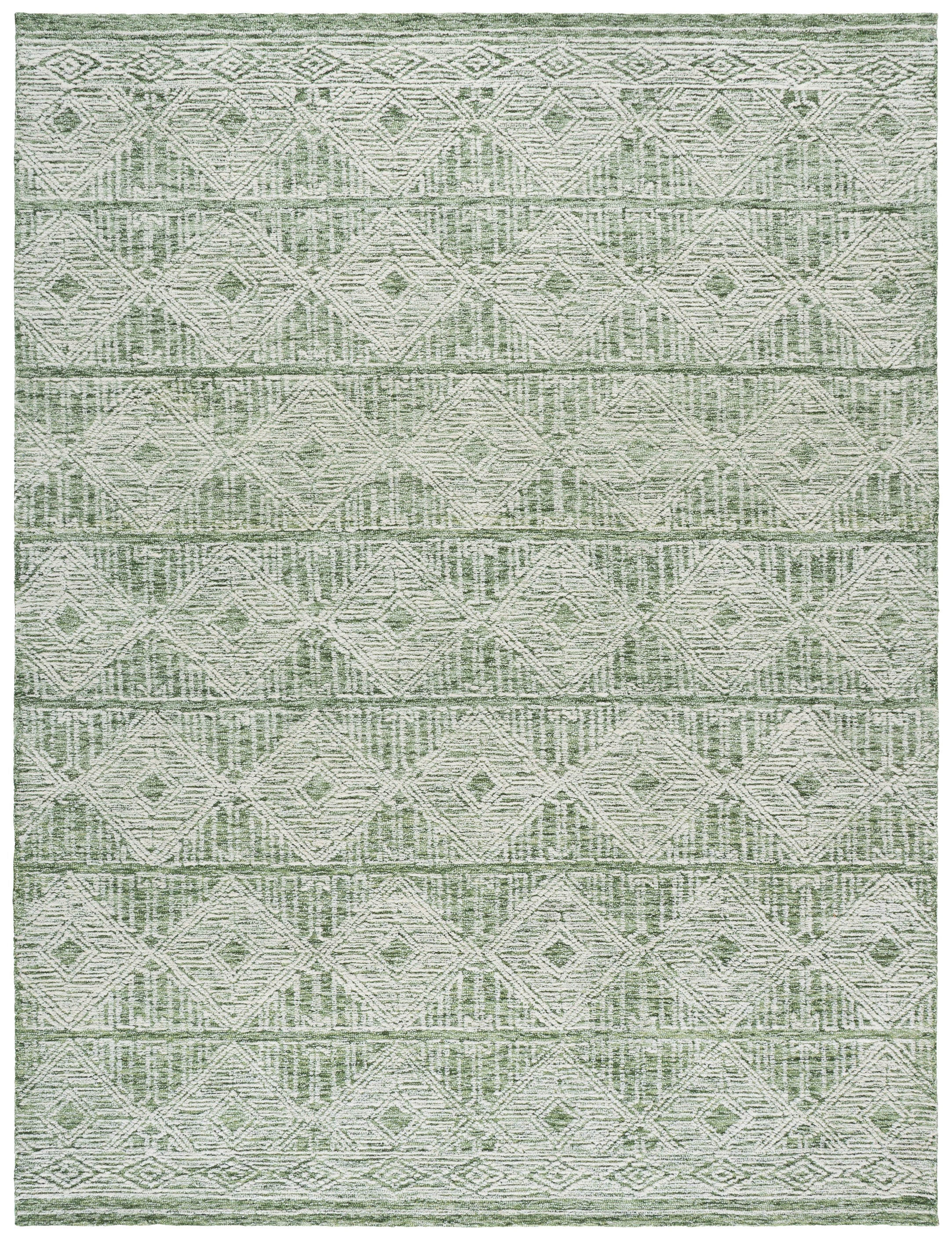 GREEN / IVORY