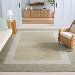 GREEN / IVORY