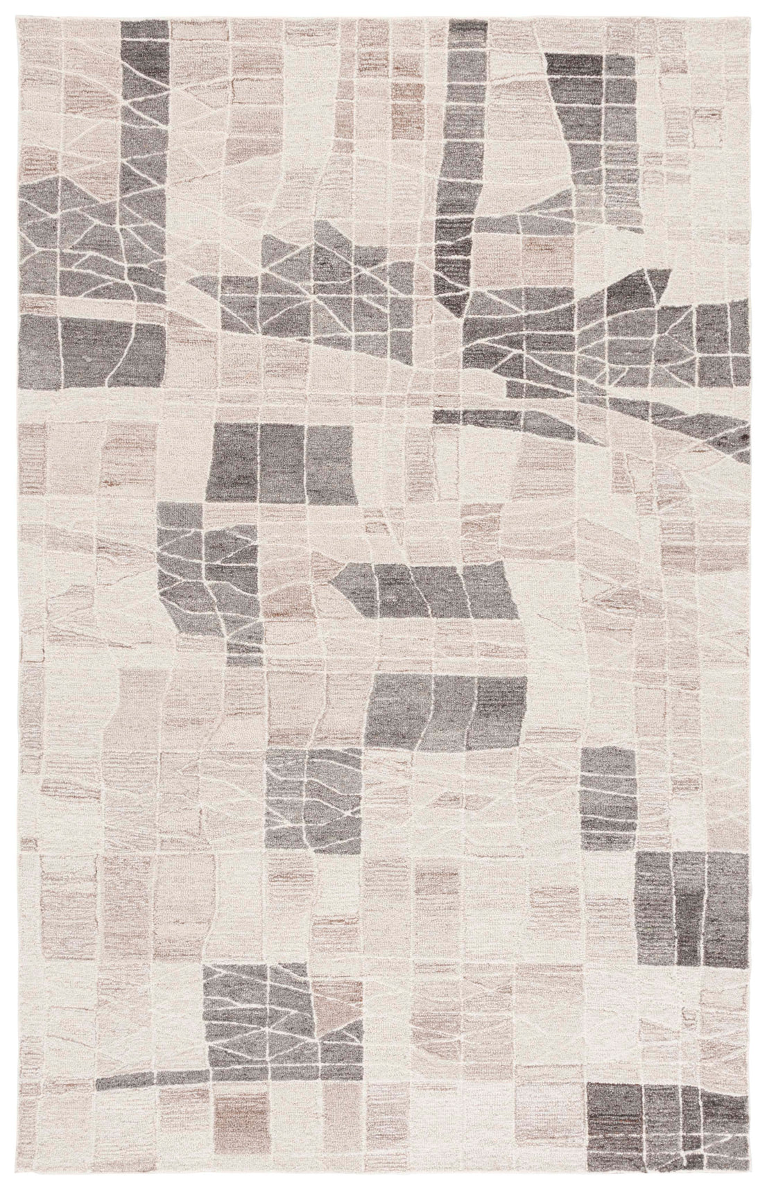 IVORY / LIGHT BROWN