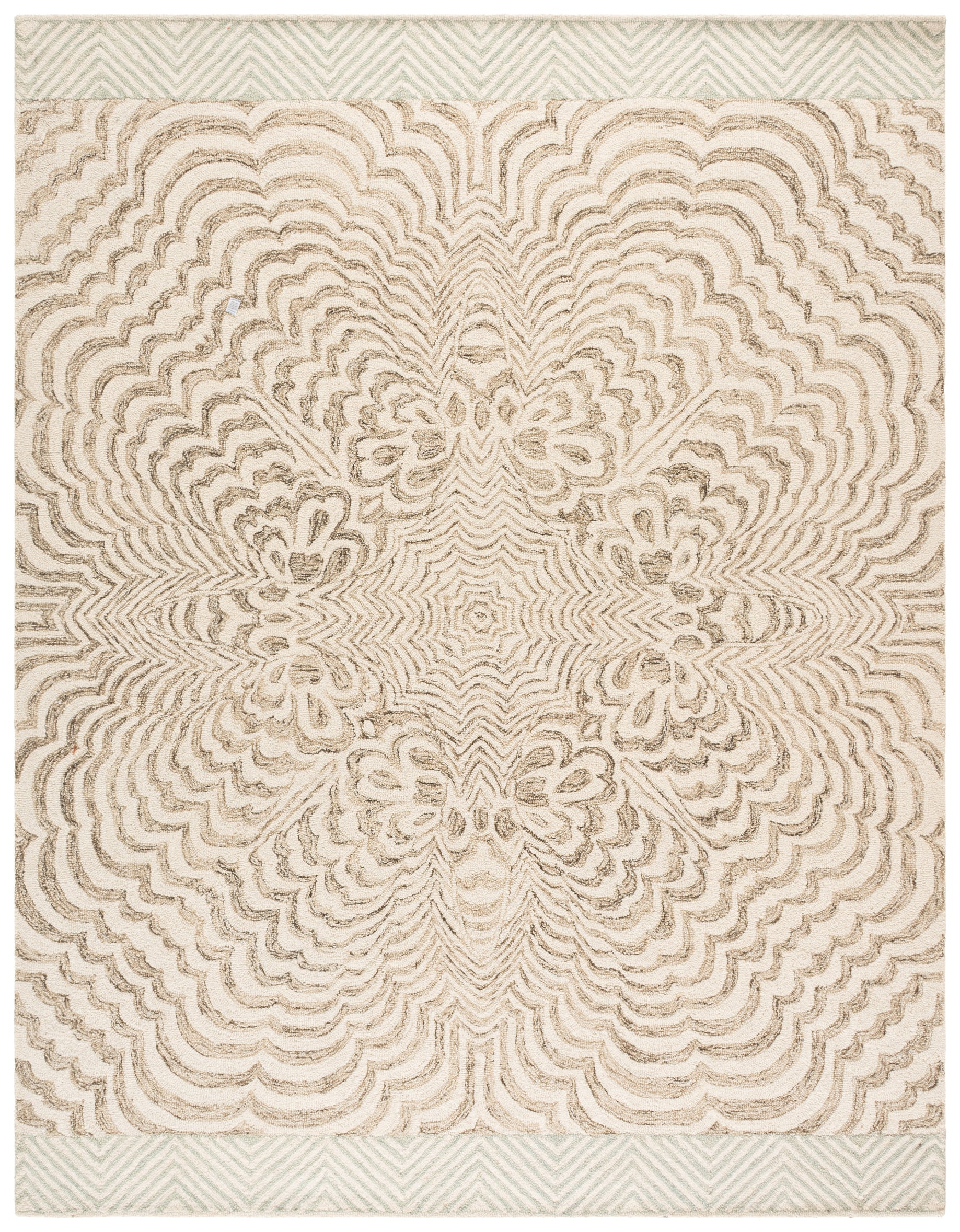 BROWN / IVORY