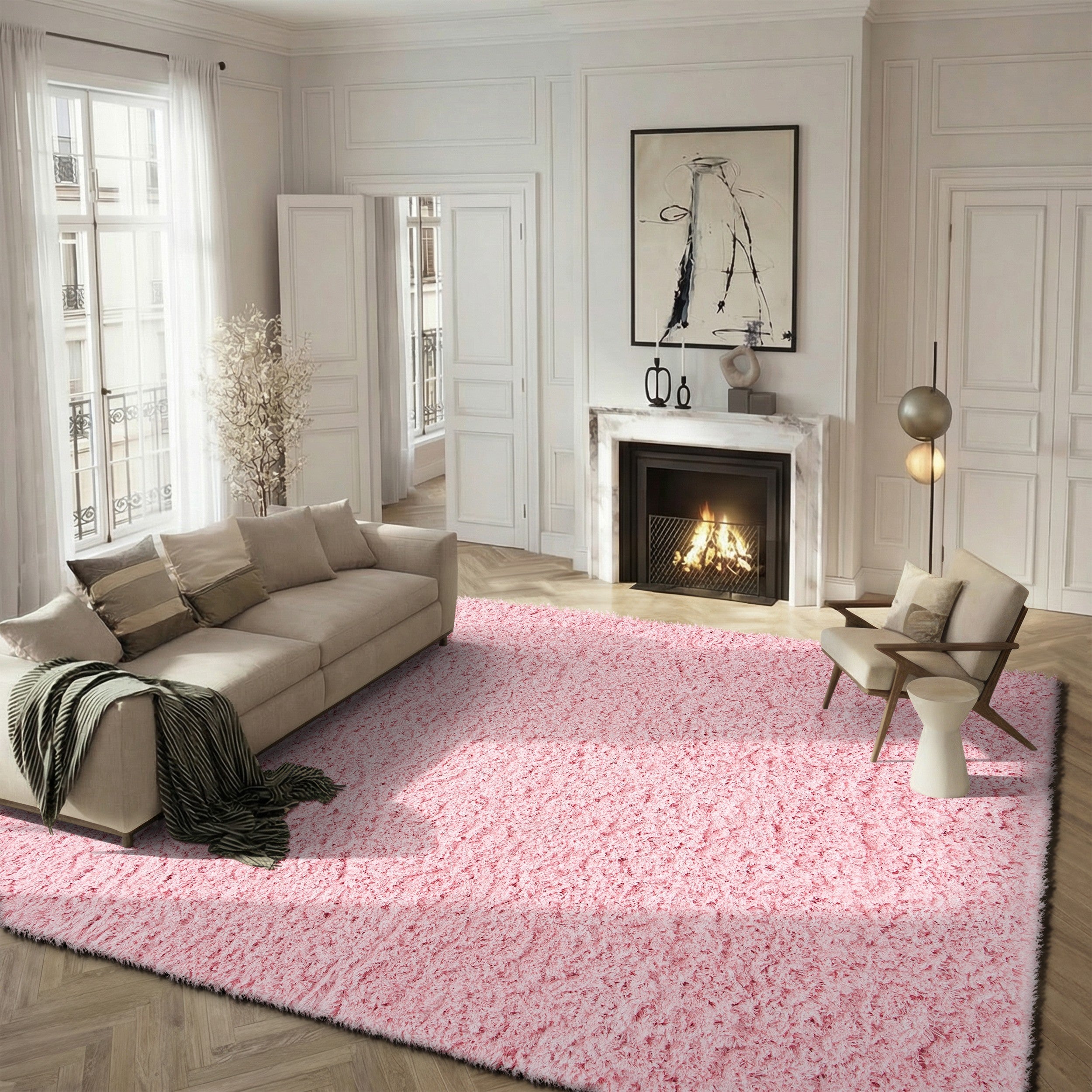 POLAR SHAG 800 LIGHT PINK