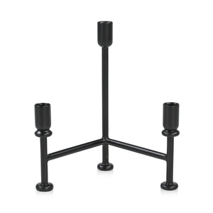 Moe's Home Collection - Cicero Candle Holder Black - QJ-1029-02