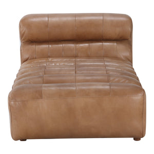 Moe's Home Collection - Ramsay Leather Chaise Tan - QN-1010-40