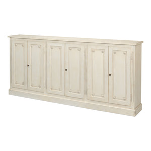 Sarreid Ltd Bellagio Sideboard 96" White/White - R061-37