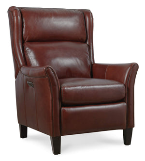 Hooker Furniture - Henley Power Recliner with Power Headrest - Red - RC826-PH-054