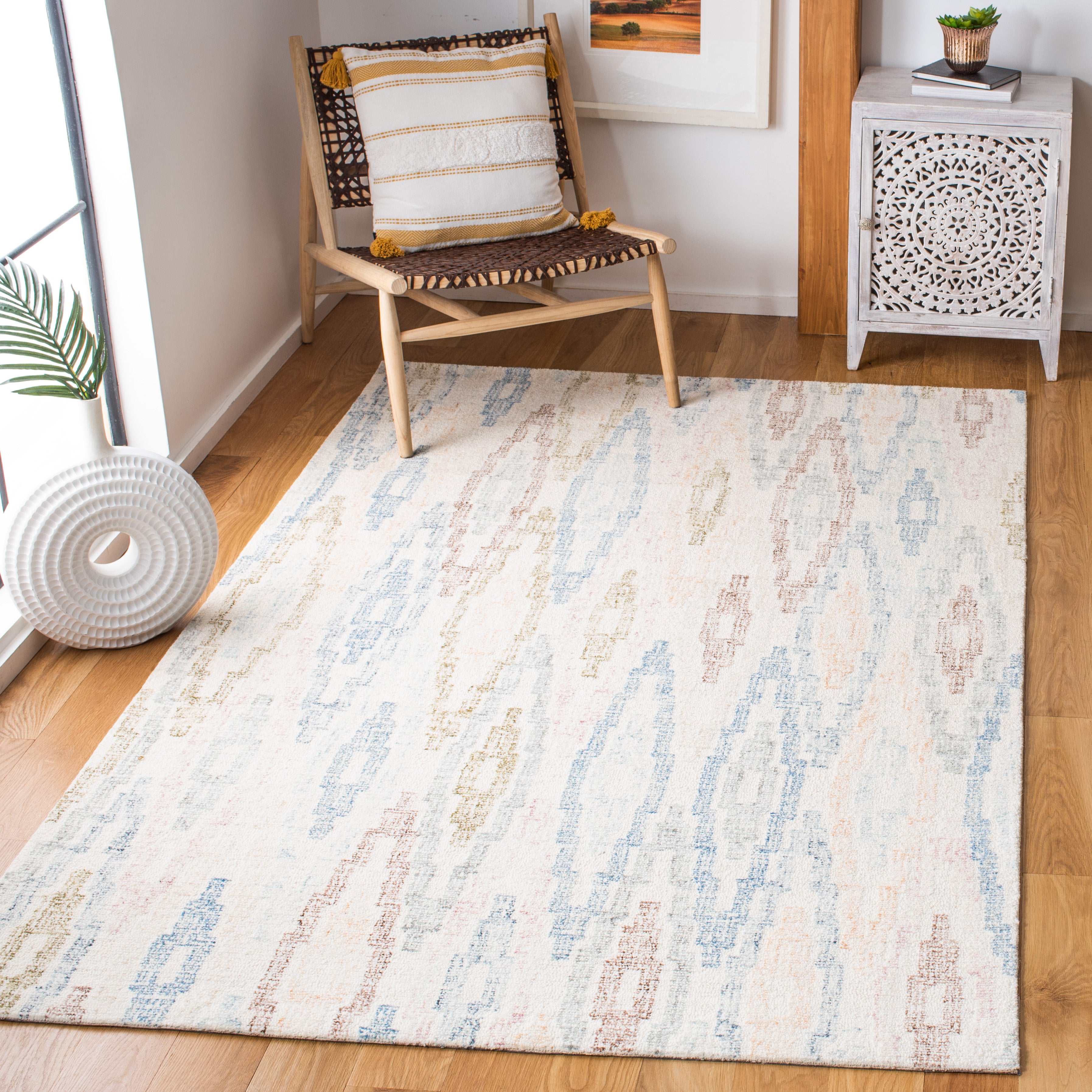 IVORY / BLUE