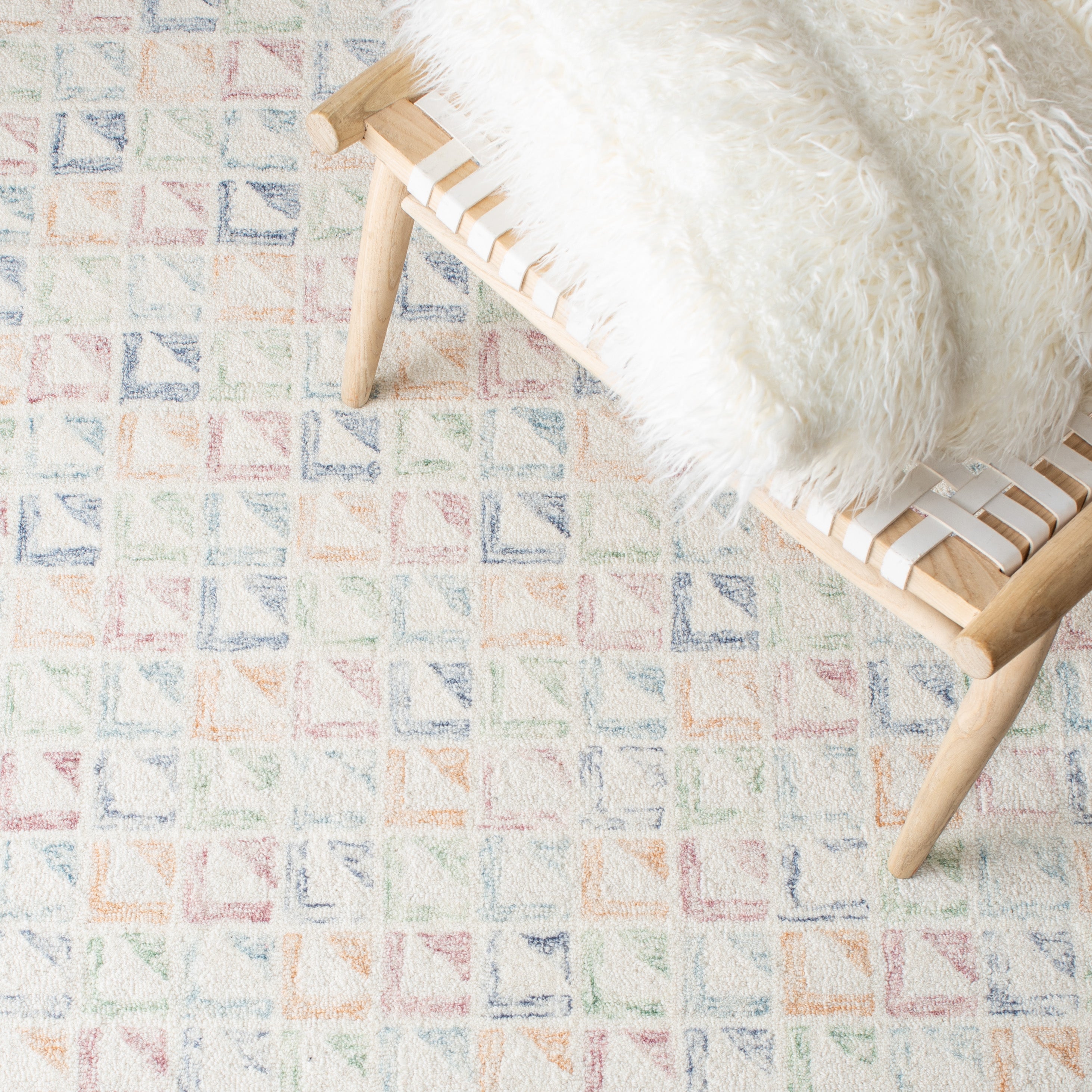 IVORY / BLUE