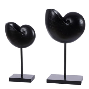 Safavieh Resin Set Of 2 Snail Table Decor, RDC1204