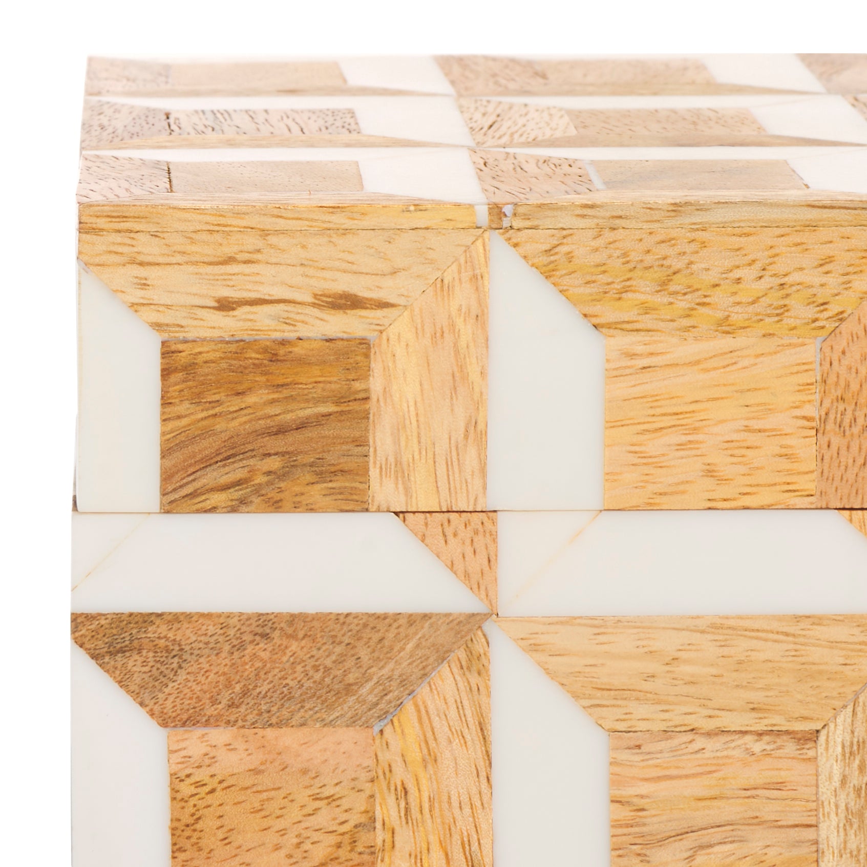 ANTIQUE IVORY / NATURAL BROWN