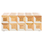 ANTIQUE IVORY / NATURAL BROWN