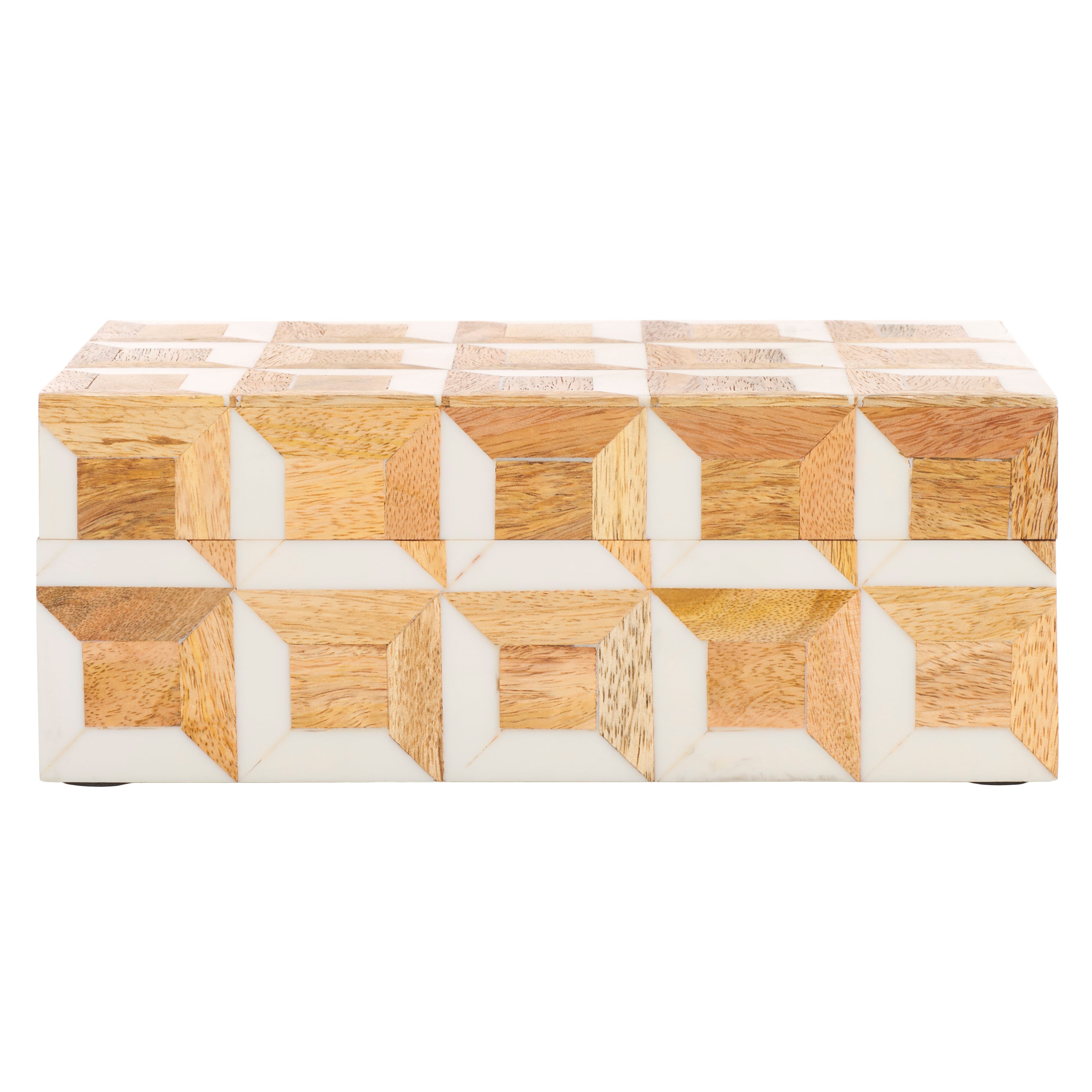 ANTIQUE IVORY / NATURAL BROWN
