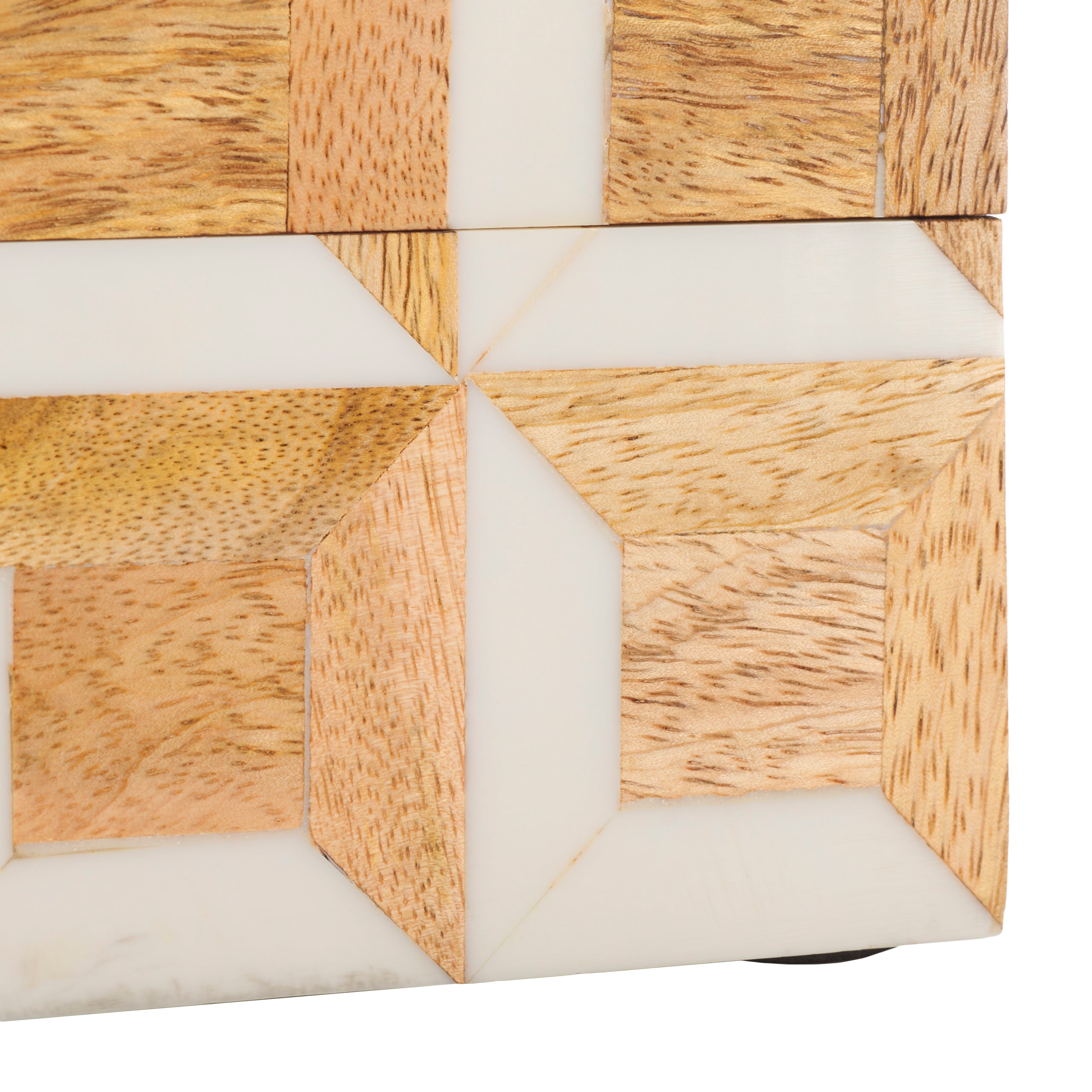 ANTIQUE IVORY / NATURAL BROWN