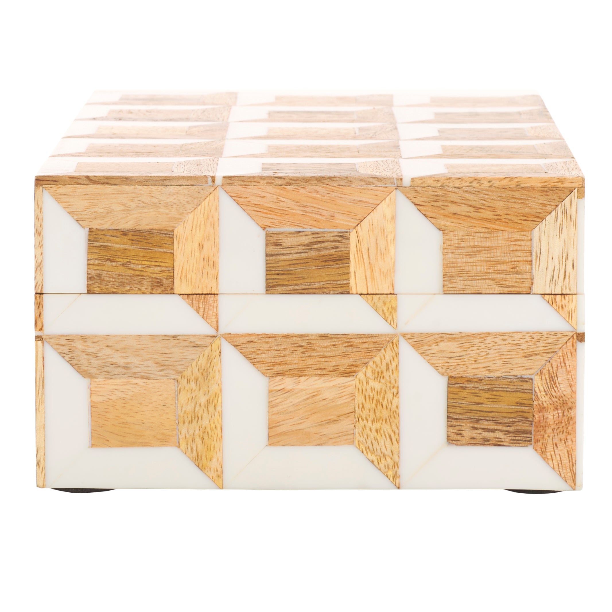 ANTIQUE IVORY / NATURAL BROWN