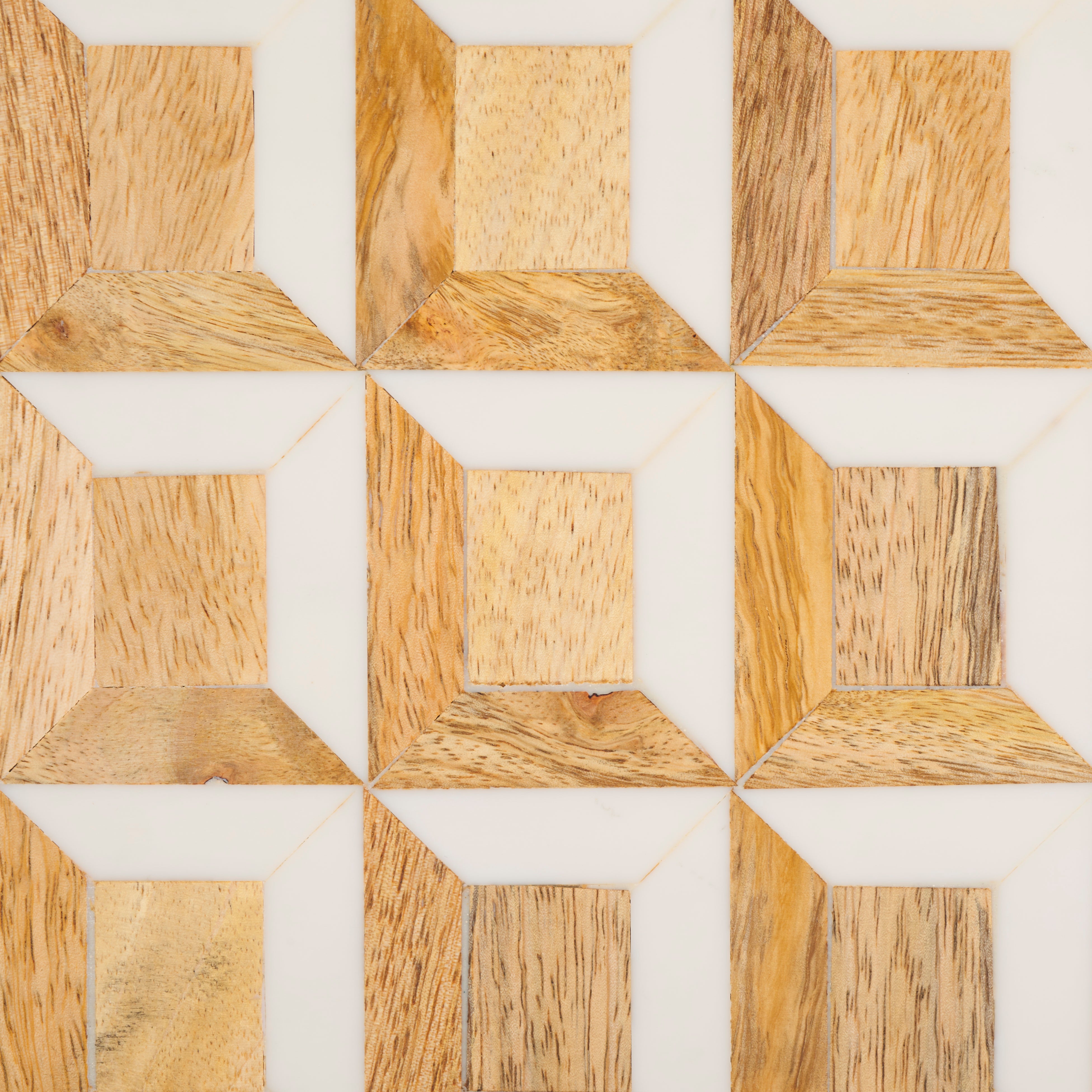 ANTIQUE IVORY / NATURAL BROWN