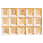 ANTIQUE IVORY / NATURAL BROWN