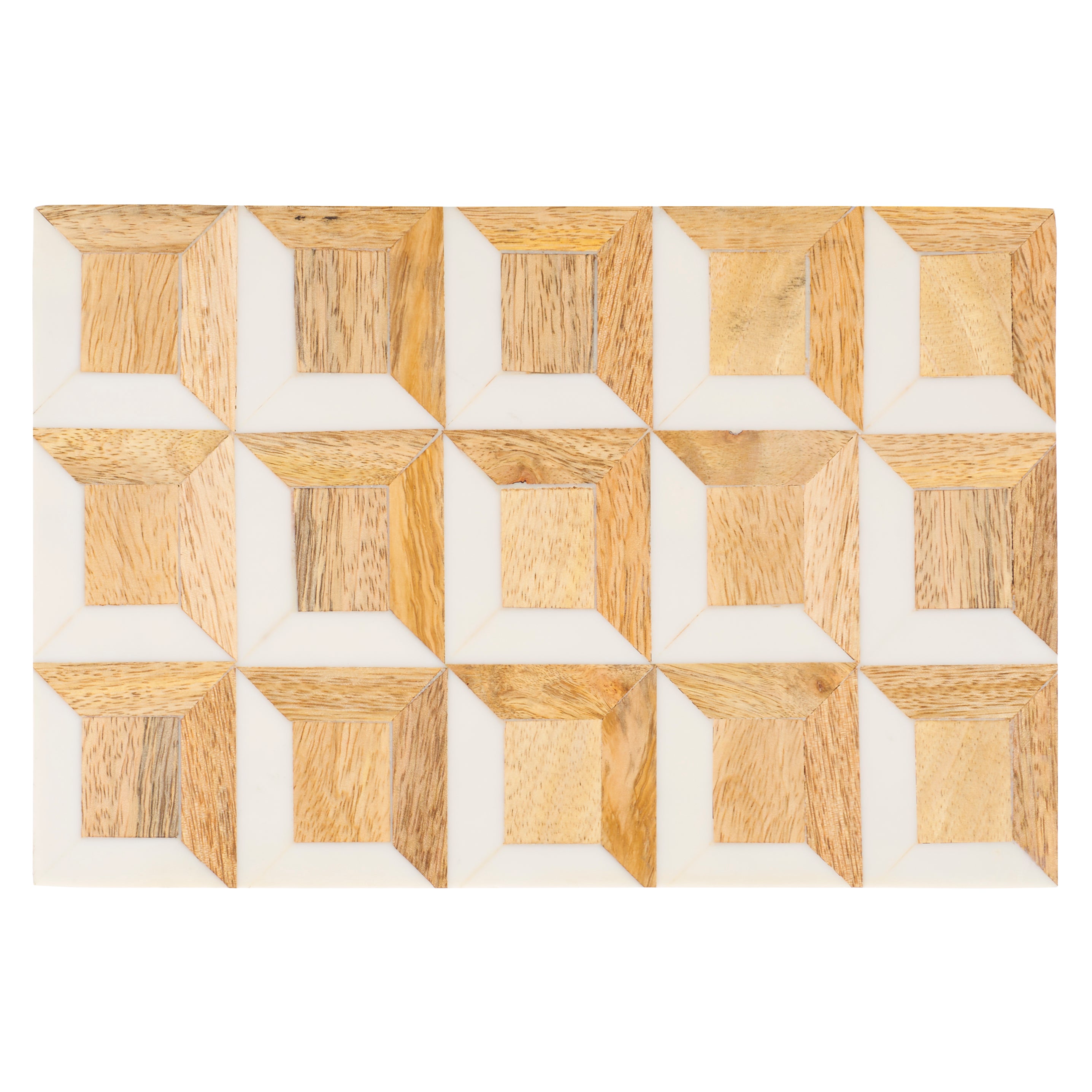 ANTIQUE IVORY / NATURAL BROWN