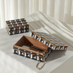 IVORY / BROWN