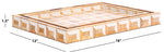 ANTIQUE IVORY / NATURAL BROWN