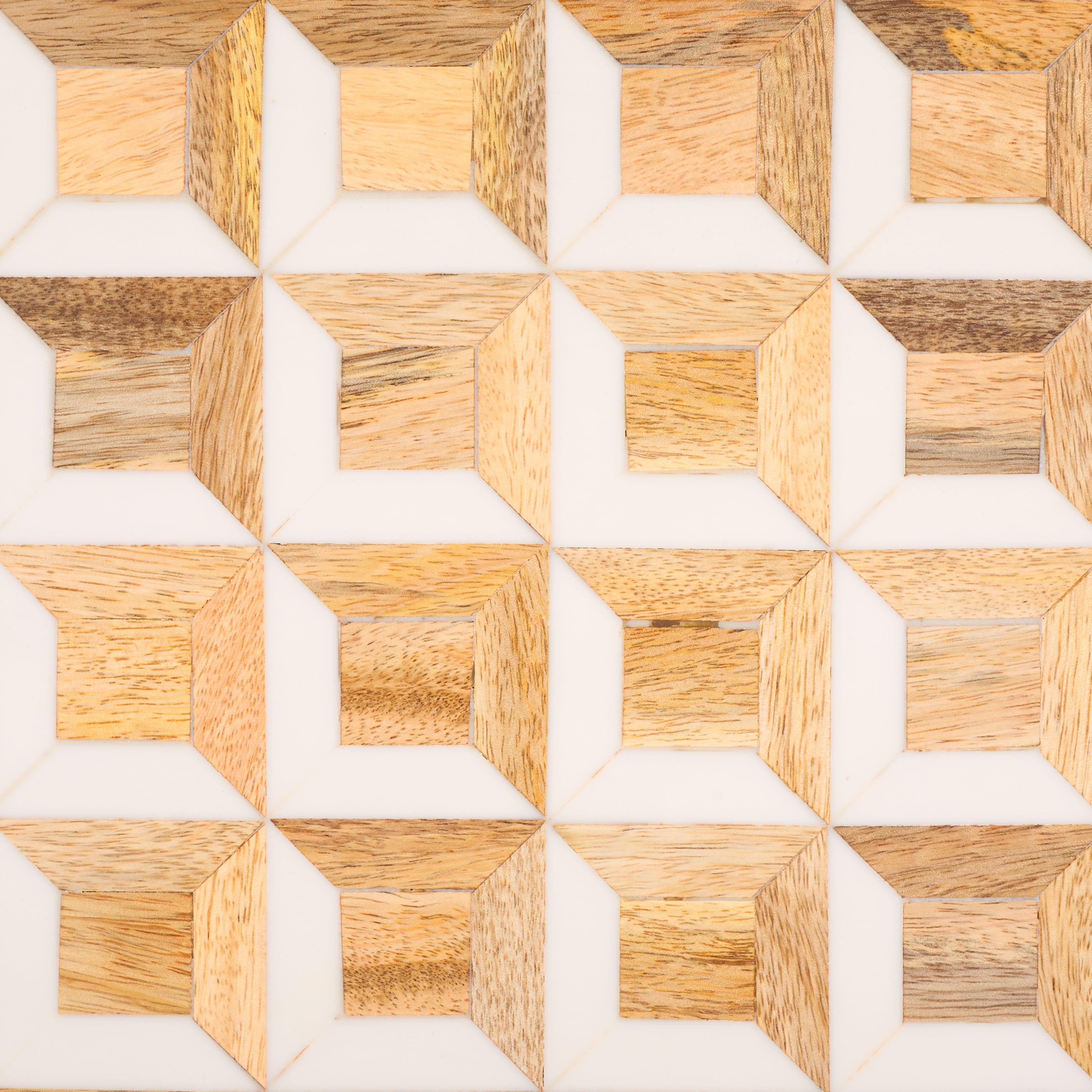 ANTIQUE IVORY / NATURAL BROWN